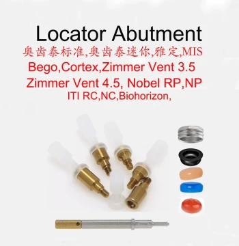 Locator Abutment Removal Kit - Compatible with Osstem, Dentium, ITI, MIS, Adin, Cortex, Bego, and Nobel
