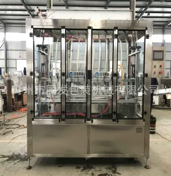 Fully Automatic Linear Liquid Filling Machine: Handles Liquids of Any Viscosity
