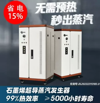 Automatic Steam Generator for Boiling Soy Milk, Steaming Bread and Rice, Ironing, Brewing, Sauna, Electric Heating Energy-Saving Boiler