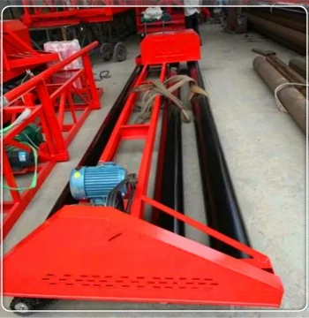10m Concrete Triple-Roller Paver - Bridge and Tunnel Road Leveling Machine, Cement Ground Paving and Vibration Extractor