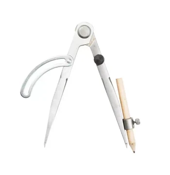 Marking Gauge Spacing Tool Leather Carbon Steel Large Compass Industrial All-Steel Divider