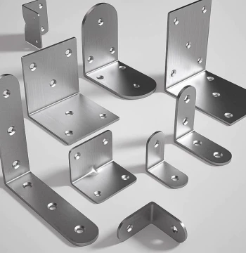 Stainless Steel L-Shape Angle Bracket Shelf Support