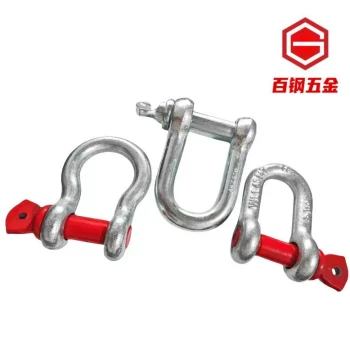 Xiangye Lifting Shackle Horsehoe Ring High-Strength Bow Uu Vehicle Tool Hook D-Type Shackle