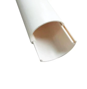 Cable Conduit and AC Pipe Cover: Round Protective Sleeve for Electrical Wires and Drainage Pipes, Outdoor Use