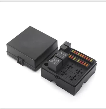 Hot Sale bx2020-8 New Energy Vehicle Fuse Box, 8-Channel Relay Module, 10-Way Fuse Box for Car Modification