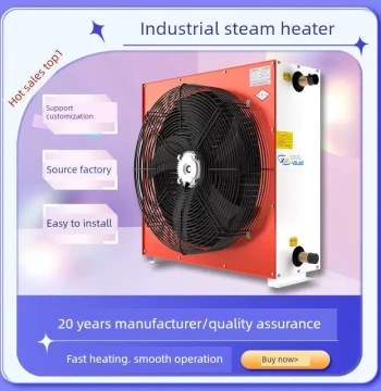 Explosion-Proof Space Heater for Farms and Greenhouses - Industrial High-Power Steam/Electric Hot Air Dryer