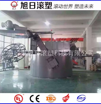 Wenling Xuri 3A-3000 Shuttle Energy-Saving Rotational Molding Machine - Manufacturer of Water Barriers, Inspection Wells, and Septic Tanks