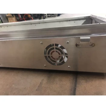 Tangxia Guanlan Stainless Steel Fabrication Parts - Waterproof Advertising Machine Enclosure with Stainless Steel Sealed Welding and Straight Grain Brushed Finish