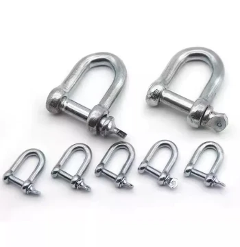 National Standard Small Shackles, U-Shaped Shackles, Lifting Rings, and Rigging Tools