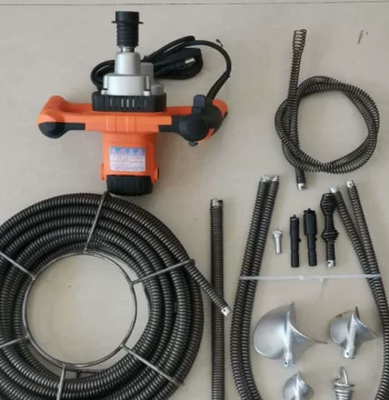 Steering Wheel Type Grease Pipe Dredging Tool