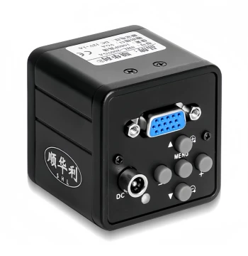 HD 2MP VGA+HDMI Interface Magnifier CCD Industrial Camera with Crosshair Microscope Electronic Eyepiece