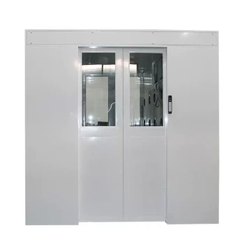 Sliding Door Air Shower | Clean Room Automatic Air Shower Door, Cargo Air Shower Tunnel, and Purification Blowing Chamber