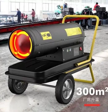 Premium Outdoor Electronic Control Warm Air Blower for Farms, Paint Booths, and Fuel-Fired Heating