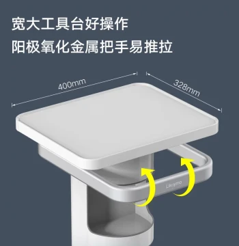 Dental Implant Osteotome Cart, Sandblasting Scaler, Ultrasonic Mobile Cart