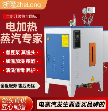 Commercial Fully Automatic Electric Steam Generator, Heating and Sterilizing Steamer, Small Industrial Electric Steam Boiler