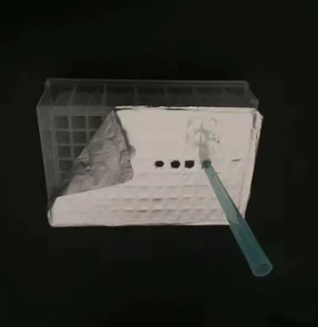 WG-cc30um 96/384-Well PCR Deep Well Plate / ELISA Plate with Aluminum Foil Heat-Seal Film, Easy to Pierce