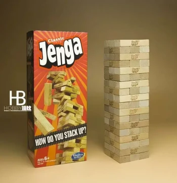 Stacking Tower Block Game Layer-by-Layer Relay Challenge Interactive Tabletop Game Educational Toy