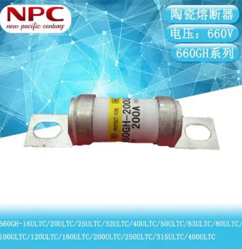 660GH-400ULTC (400A 660V) Ceramic Fuse: Japanese HINODE Fast-Acting Fuse