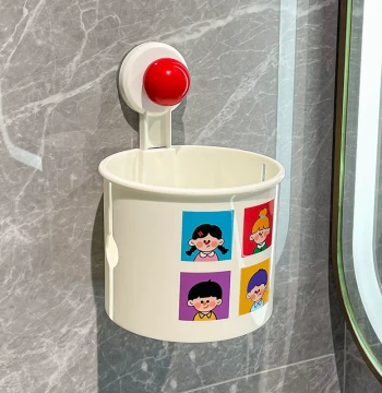 Storage Box for Used Face Towels with Suction Cup