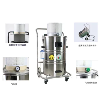 3D Printing Ceramic, Full Porcelain, Titanium Alloy Dust Collection System for Dental Implant Materials; Pneumatic Dust Extraction Equipment for Denture Grinding Machines