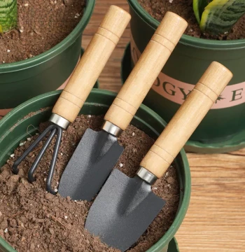 Gardening Trowel Set for Flower Loosening, 3-Piece Kit for Home Balcony Succulent and Plant Soil Turning