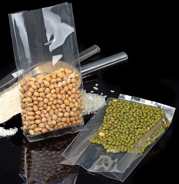 Grain Food Bags, Disposable Thickened Packaging Bags, Vacuum Plastic Glossy Compressed Sealed Freshness Bags