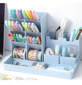 Desk Organizer Pen Holder Storage Box