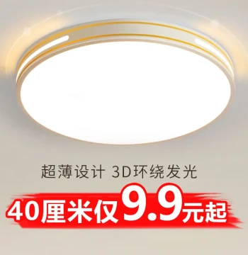 2026 New LED Ceiling Light for Bedroom, Living Room, and Hall - Modern Minimalist Grand Style from Zhongshan