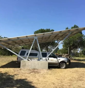 Aluminum Alloy Mounting Bracket Kit for Solar PV Modules and Carport Installations