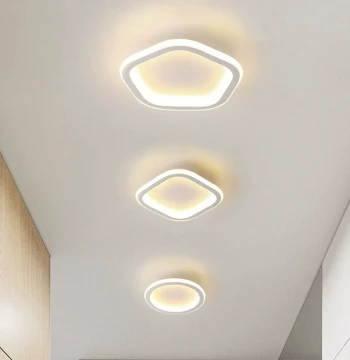 Nordic Hallway Corridor Light, Entryway Fixture, Simple Modern Creative Cloakroom Lamp, Balcony Light, Small Ceiling Light