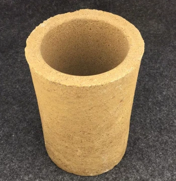 Magnesium Oxide Crucible for Induction Furnaces - Steelmaking, Copper & Aluminum Melting, Alkali Resistant, Up to 1750°C