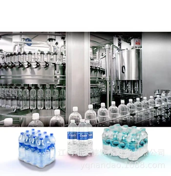 3-in-1 Pure Water Filling Machine - 500ml Bottled Mineral Water Filling Equipment for Small Bottles