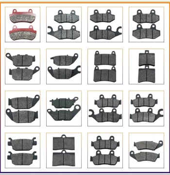 Motorcycle Brake Pads for Sport Bikes, Road Racing, Horizon, Jinying, Fujiang Long Disc Brakes, Brake Shoes