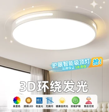 LED Ceiling Light for Bedroom & Living Room, Modern Minimalist Design, Grand Style, 2026 New Arrival from Zhongshan Lighting
