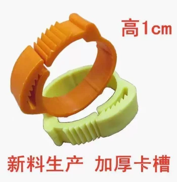 Snap-On Chicken Leg Bands, Identification Rings for Chickens, Ducks, Geese, and Other Poultry, Leg Band Tags
