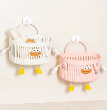 Disposable Face Towel Storage Basket Wall-Mounted for Bathroom Recyclable