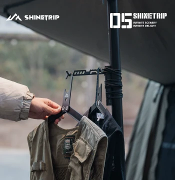 Shanqu Outdoor Camping Instant-Setup Light Stand - Portable Tactical Desktop Mount