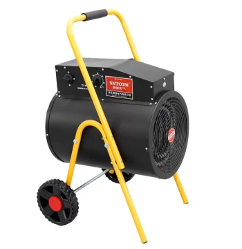 MGDJ High-Power Industrial Electric Heater, Mobile Push-Cart Hot Air Blower for Factories, Workshops & Warehouses