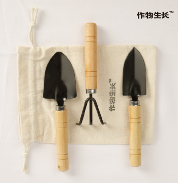 Crop Growth Planting Tool Set, Biodegradable Plant Pots, Ceramsite Nutrient Soil, Small Shovels, and Soil Rakes