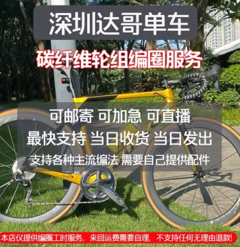 Shenzhen Carbon Fiber Wheelset Custom Building Service Bicycle Wheel Truing 10 Years Experience Hand-Built Wheels