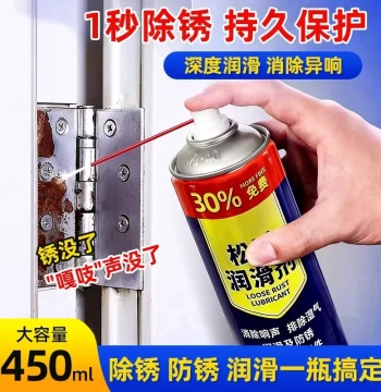 Rust Remover and Lubricant - Metal Cleaner for Loose Screws, Rust Prevention, and Bicycle Chain Maintenance