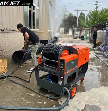 New High-Power Electric/Gas/Diesel Municipal Sewer Jetting Machine for Large Wastewater Pipes
