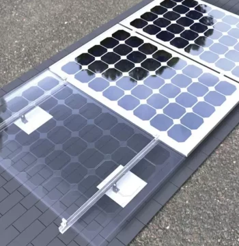 North American Asphalt Shingle Mounting Kit Aluminum Alloy PV Module Bracket Asphalt Shingle Aluminum Plate Support Kit