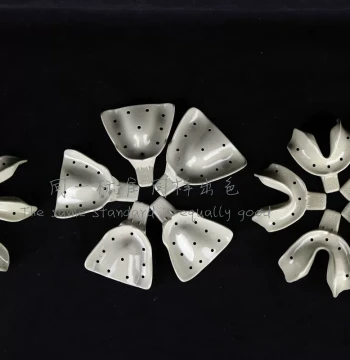 Edentulous Full-Arch Custom Impression Tray Set (15 Pieces, Upper & Lower, German Standard)