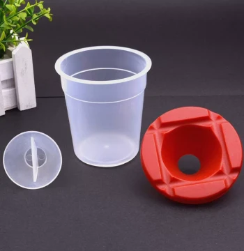 Plastic Art Brush Washing Cup Cartoon Anti-Spill Pen Rinser