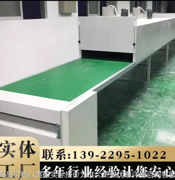 Tunnel Oven Drying Production Line Intelligent Temperature Control Stainless Steel Teflon Chain Plate Food Drying Line Available