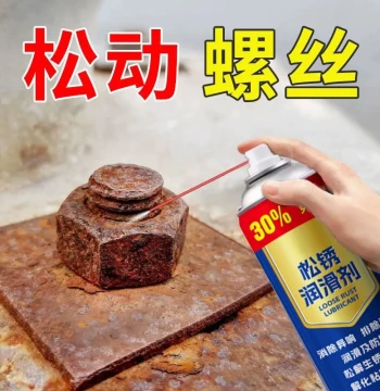 Multi-Function Bolt Loosening Spray, Heavy-Duty Metal Cleaner, Rust Remover, Lubricant, Anti-Rust Universal Solution