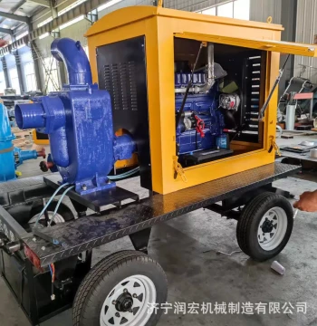 Flood Control Water Pump - Mobile Drainage Truck with High-Flow Self-Priming Diesel Engine
