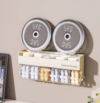 Dust-Proof Cable Management Box - Desktop Organizer for Data, Charging, and Power Cables