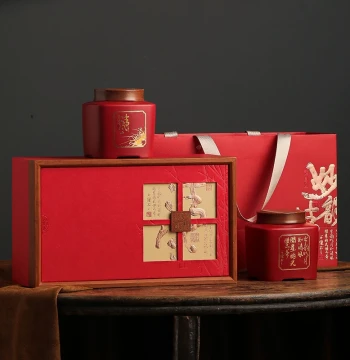 Universal Ceramic Tea Canister Gift Box Set for Longjing, Green, White, and Pu-erh Tea
